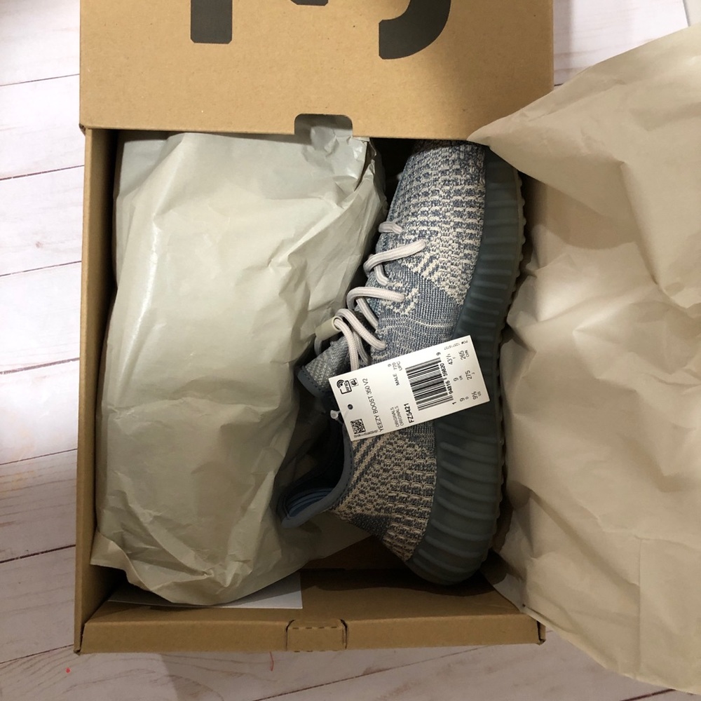 🔴SOLD🔴Mens Adidas Yeezy Boost 350 V2 Israfil - Picture 11 of 13
